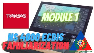 How to Use a TRANSAS Electronic Chart Display and Information System ECDIS Familiarization Mod 1 [upl. by Hannus512]