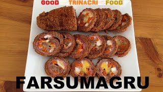 Farsumagru  Sicilian Beef Roll  FauxMaigre [upl. by Hoffert]