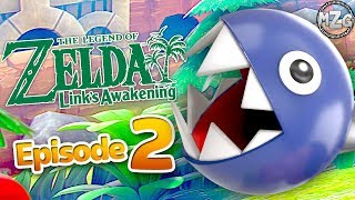 The Legend of Zelda Links Awakening Gameplay Walkthrough Part 2  Saving BowWow Bottle Grotto [upl. by Otrebtuc]