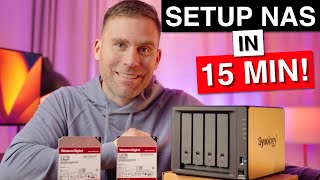 Synology NAS Beginners Guide  Get setup in only 15 min Synology DS923 [upl. by Nodearb909]