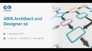 Building Business Process Models in ARIS Architect and Designer 10  Webinar [upl. by Ranitta865]