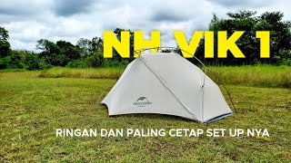 UNPACKING SET UP amp REVIEW TENDA NATUREHIKE VIK 1 [upl. by Atiroc]