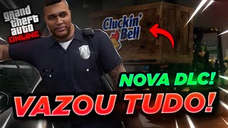 NOVOS VAZAMENTOS DA NOVA DLC  GTA Online [upl. by Suivatnad]