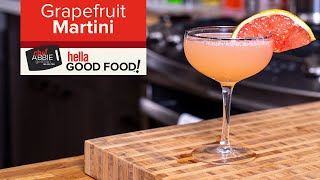 BEST Pink Grapefruit Martini  Easy 4 Ingredient Cocktail [upl. by Mat]