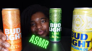 ASMR Beer Chugging Bud Light Peels [upl. by Ayotnahs]