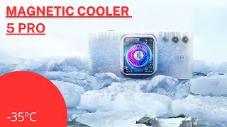 RedMagic Magnetic Cooler 5 pro  TEC and 3D Vapor Chamber  Peltier  Nubia Red Magic Mobile Gaming [upl. by Kneeland628]