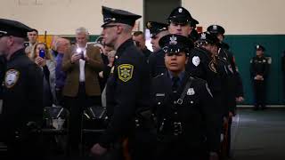 Mercer County Police Academy Recruit Class 2018 graduates 59 [upl. by Nauqat233]