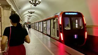 Moscow Metro 🚇 Train Horns [upl. by Adnerad593]