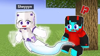 Playing Minecraft as a PROTECTIVE Ghost [upl. by Romonda]