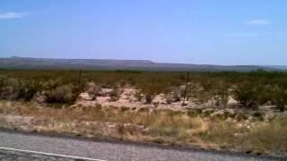 McCamey Iraan Texas Roads [upl. by Anuahs]