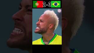 Portugal VS Brazil 2026 World Cup Imaginary Penalties  Neymar And Ronaldo Cry  ronaldo vs neymar [upl. by Hahsia]