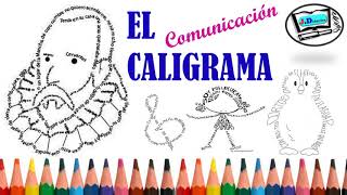 EL CALIGRAMA  ETIMOLOGÍA  CARACTERÍSTICAS  Cómo hacer un Caligrama [upl. by Wayne]