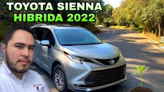 TOYOTA SIENNA HÍBRIDA LIMITED 2022 [upl. by Retsbew]