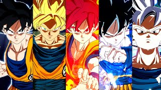 Goku All Transformations amp Ultimate Attacks  DRAGON BALL Sparking ZERO [upl. by Dnallor]