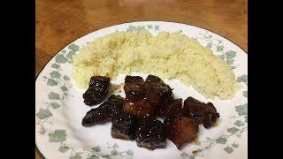 PORK BURNT ENDS on an AVERAGE Mans BBQ [upl. by Leake]