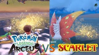 78 Stun Spore  Legends Arceus VS Scarlet [upl. by Vyse]