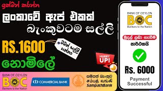 🎁 ලංකාවේ App එකකින් රු 1600 ක් බැංකුවටම ගන්න පුලුවන්  How to Earning EMoney in sinhala  66th [upl. by Iramaj730]