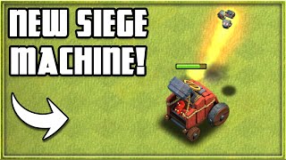 NEW SIEGE MACHINE FLAME FLINGER ATTACK STRATEGY TH14 Attack Strategy  Clash of Clans [upl. by Burley]