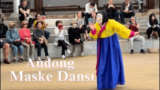 Unesco Mirası Kore Dansı  Andong Mask Dance [upl. by Seluj753]