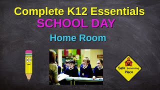 SCHOOL DAY Homeroom for Homeschool amp Public school Multi subject time monitored full day [upl. by Norvan730]