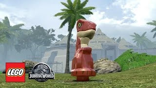 LEGO Jurassic World The Video Game  Velociraptor Baby [upl. by Cumings]