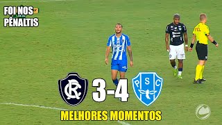 Remo 1 3x4 1 Paysandu  Melhores Momentos  COMPLETO  Copa Verde 2024 [upl. by Gibert788]