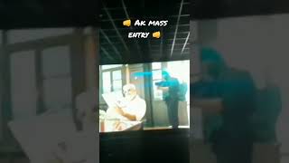 Thala mass entry theatre response ak thala [upl. by Enaenaj]