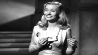 Veronica Lake Sings Now You See It from This Gun For Hire 1942 [upl. by Anamuj]