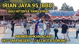 Irian Jaya 95 BBC Lagu Lagu Hitsnya Meriahkan HUT SMAN 1 Kota Sorong 27 September 2023 [upl. by Aihsenor]