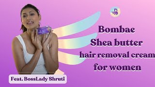 Hair Removal Cream for Women  Reviews  Bombae SmoothAF Reviews [upl. by Adonis]