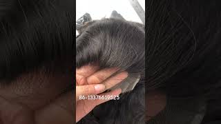 Raw Vietnamese hair hd lace body wave wig 18 inch rawhair [upl. by Baecher607]