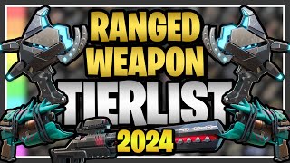 2024 UPDATED RANGED WEAPON TIER LIST  Fortnte save the World [upl. by Sculley]