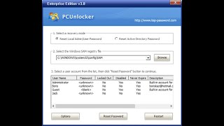 How To Reset All Windows Password [upl. by Selyn41]