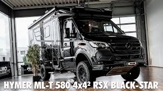 HYMER MLT 580 4x4² RSX quotBLACKSTARquot [upl. by Rama]