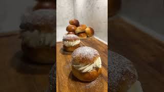 Recipe Swedish semla [upl. by Annhej]