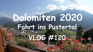 Dolomiten 2020  Teil 15 von 21 Fahrt ins Pustertal  VLOG 120 [upl. by Salahi]