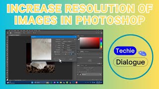 How to Increase the Resolution of Images in Photoshop [upl. by Racklin]