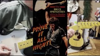 Prove it All Night Bruce Springsteen Guitar Lesson Tabs [upl. by Alehs]