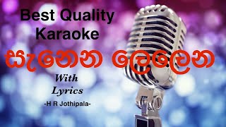 Salena Lelena Karaoke  H R Jothipala sinhalakaraoke sinhalakaroke karaoke music sinhalasongs [upl. by Jodi]