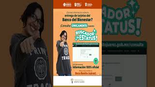 ¿Quieres saber cuándo será la entrega de tu tarjeta del Banco del Bienestar [upl. by Nythsa]