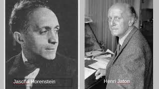 Horenstein on Strauss amp Rachmaninoff in French [upl. by Mountfort618]