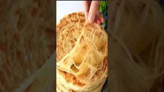 Tasty Street style simple and most delicious perfect lachha paratha  Kids Lunch Box [upl. by Olecram]