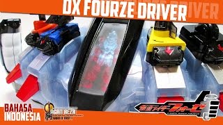 DX REVIEW  DX FOURZE DRIVER Kamen Rider Fourze  BAHASA INDONESIA [upl. by Assin]