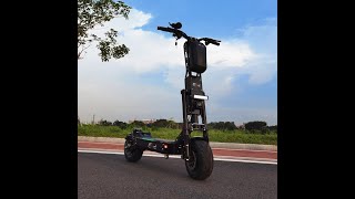 K6 13inch fat tire high electric scooter powerful 6000w max speed 85kmh [upl. by Kwok]