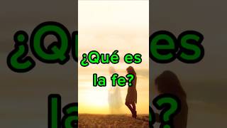 ¿Creer sin ver Así nos sostiene la Fe en Dios ❤️🙏 amor mensaje dios fe [upl. by Lacagnia]