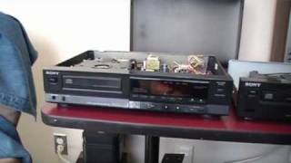 Sony CD Player CDP350 from 1987 [upl. by Newra]