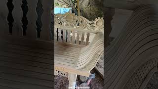 Wood Varnish Cleopatra Divan Chair I Philippines Made Sofa Bed Smart Furniture Akie The Carpenter [upl. by Nabal34]