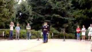 Tomb Of the Unknown Soldier Changing of the Guard [upl. by Shepley]