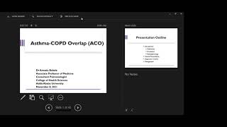 AsthmaCOPD Overlap ACO [upl. by Nnaylloh]