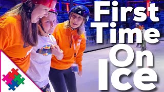 First Time Iceskating [upl. by Rees]